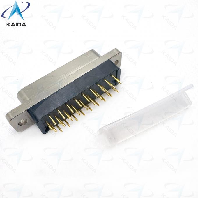 Micro-D Printed Circuit Board Connectors Condensed Board With Copper Alloy Contact Material And 3 A Current Rating MWDM2L-37SCBSNN-110 2