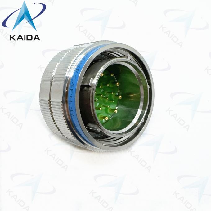 MIL-DTL-38999 Series 3 Copper Alloy Contacts Plug Stainless Steel Shell 20 Contacts Gold Finish 3