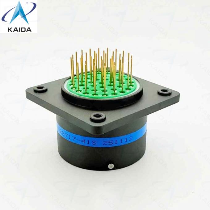 MIL DTL 38999 Series Ⅰ Box Mounting Receptacle Connectors.88-628717-41S.Shell Size 21,41 PCB Contacts.Olive Green Cadmium.LJTP02R 0