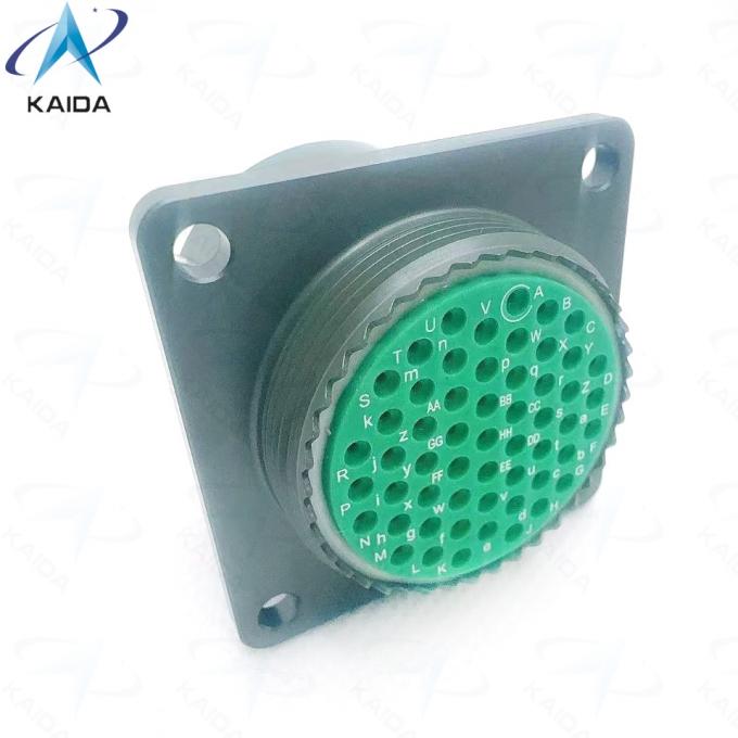MIL DTL 38999 Series Ⅰ Circular Connector Olive Green Cadmium Shell Finish Featuring Crimp Contact Type for Performance.MS27656T23B55SN 0