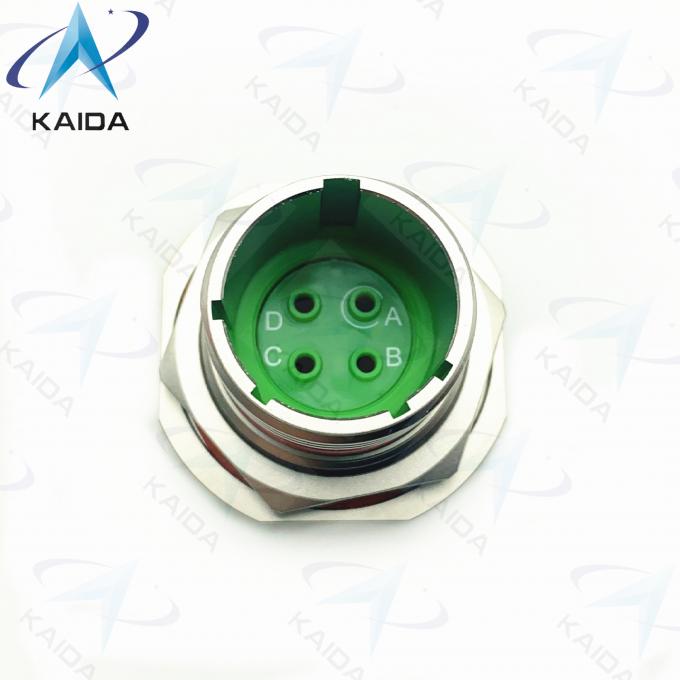 MIL-DTL-38999 Series Ⅲ Jam Nut Receptacle Connector With Crimp Contact Electroless Nickel TVS07RF15-04P.8D Series 3