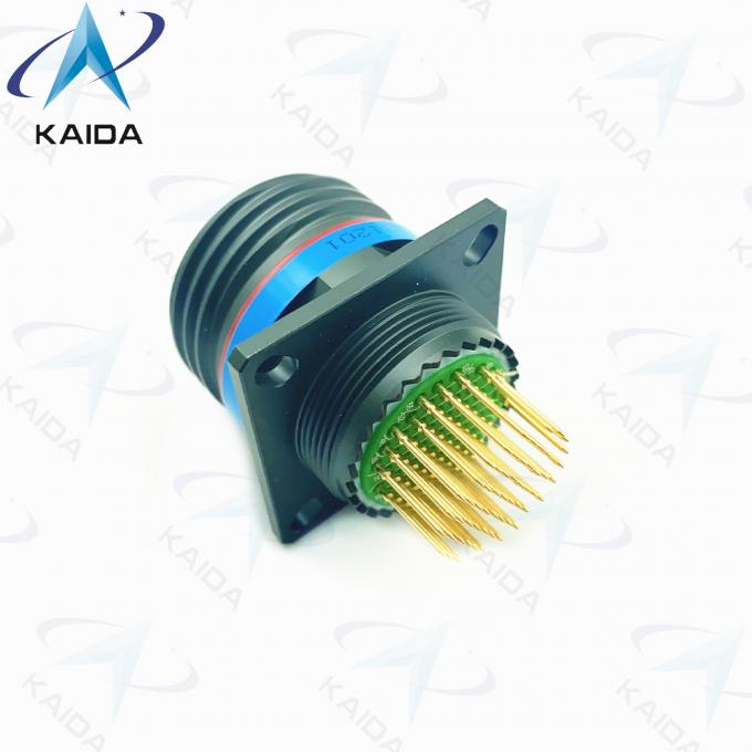 MIL-DTL-38999 Series Ⅲ Long PCB Tail Olive Green Cadmium Shell D38999/20WE35PLN.8D Series 4