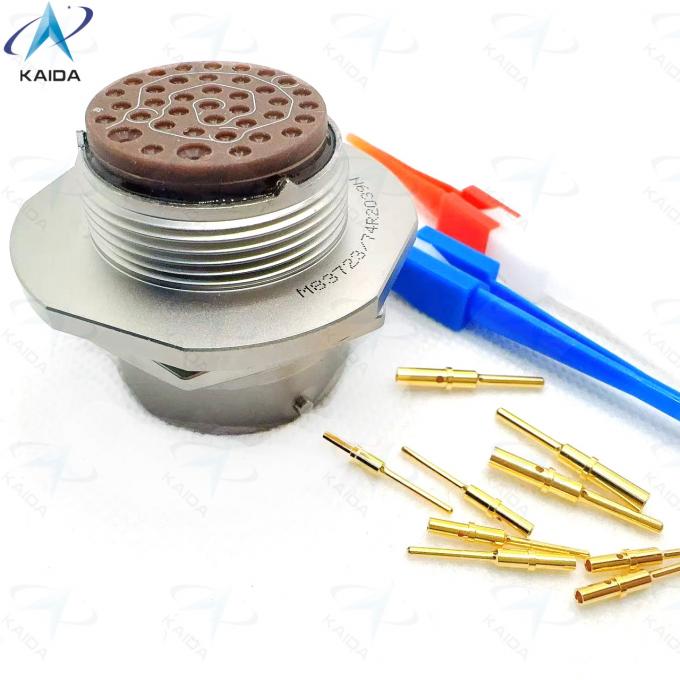 MIL-DTL-83723, SERIES III CONNECTORS  WITH BAYONET COUPLING，M83723/74R2039N，Jam Nut Receptacle,  Shell Size 20 with Contact layout 20-39. 1