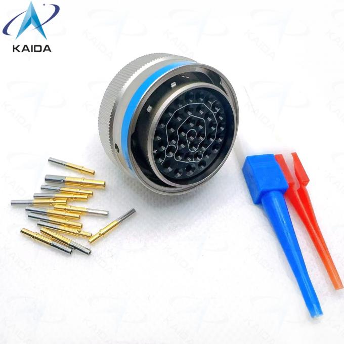 MIL-DTL-83723, SERIES III CONNECTORS  WITH BAYONET COUPLING，M83723/77R2039N，Straight plug,  RFI grounding,Shell Size 20 with Contact layout 20-39. 1