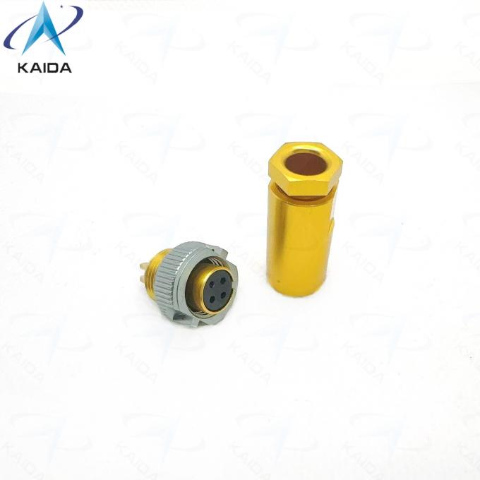 Number Of Contacts 4 PC-4TK Solder Contact Type Connector PC Series Russian Standard Connector.PC4TB. Aluminum Alloy, Chromated Finish 3