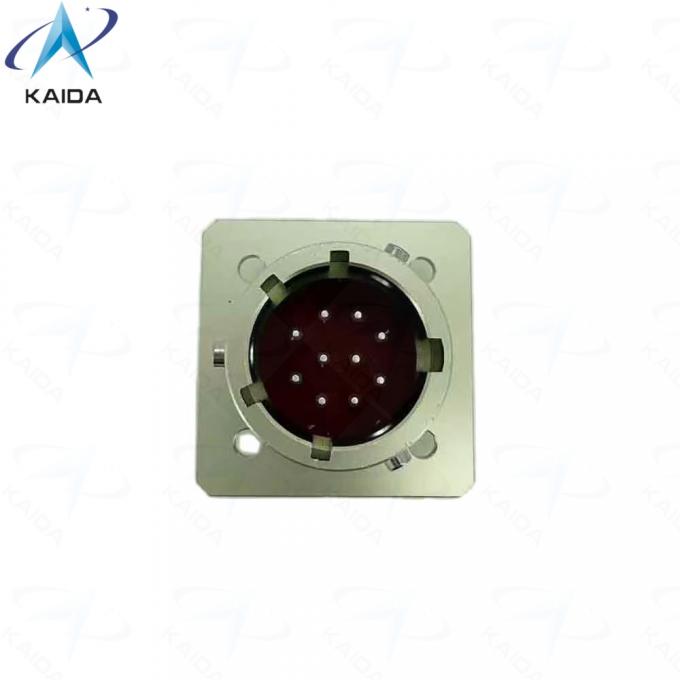 OHS Series Bayonet Ultra-Small Connectors .OHS-BC-1-10 14-B1-1-B.онц-бс-1-10_14-В1-1В.Aluminum alloy surface anodized treatment.10 Pins Receptacle. 3