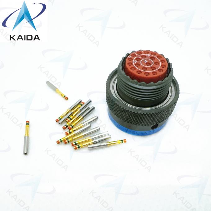 Olive Green Cadmium Finish Gold Plated MIL-DTL-38999 Series Ⅱ 7.5A Current Rating Crimp Contact .MS27484T12B35S.JTG06 1