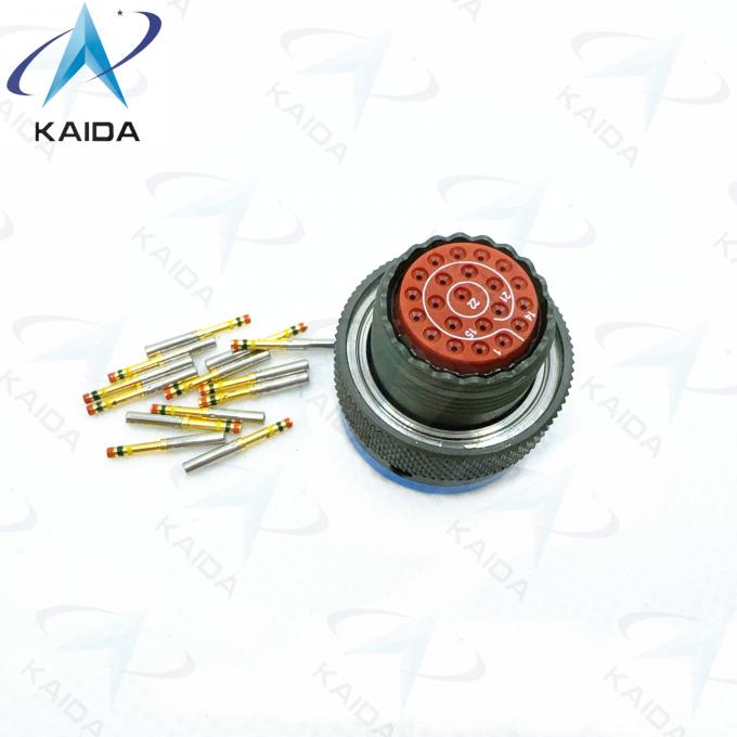 Olive Green Cadmium Finish Gold Plated MIL-DTL-38999 Series Ⅱ 7.5A Current Rating Crimp Contact .MS27484T12B35S.JTG06 3