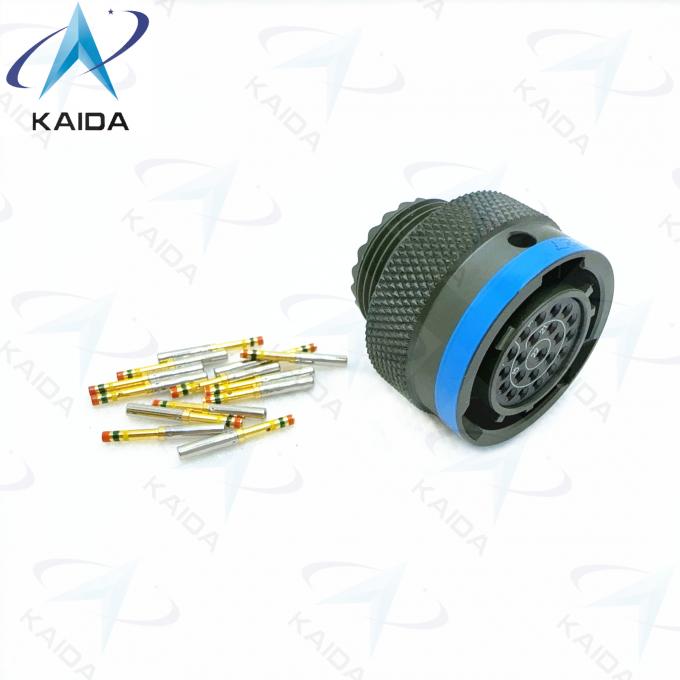 Olive Green Cadmium Finish Gold Plated MIL-DTL-38999 Series Ⅱ 7.5A Current Rating Crimp Contact .MS27484T12B35S.JTG06 4