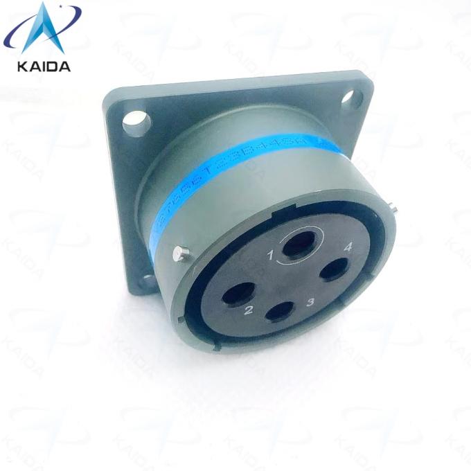 Olive Green Cadmium Shell Finish MIL DTL 38999 Series Ⅰ Circular Connector Copper Alloy Contact Material Rugged Durable.High -Current.MS27656T23B44SA 2