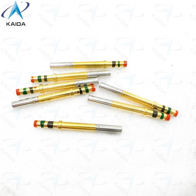 Orange-Green-Brown Color Bands D38999 Series Insulated Crimp Type Connector for Industrial Applications.M39029/56-351.20# Socket Contact. 2