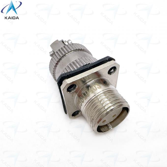 Part Number Y8D-4ZKBL Receptacle with straight clamp back shell Temperature Range -55C To 125C Top- Performance 1