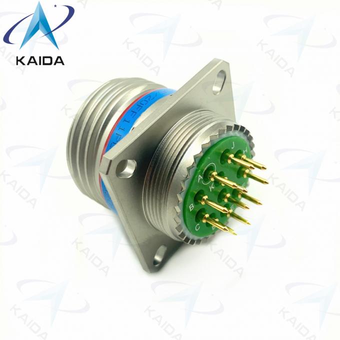 Short PCB Tail Type MIL-DTL-38999 Series Ⅲ Receptacle Connector D38999/20FF11PCN Electroless Nickel.8D Series 2