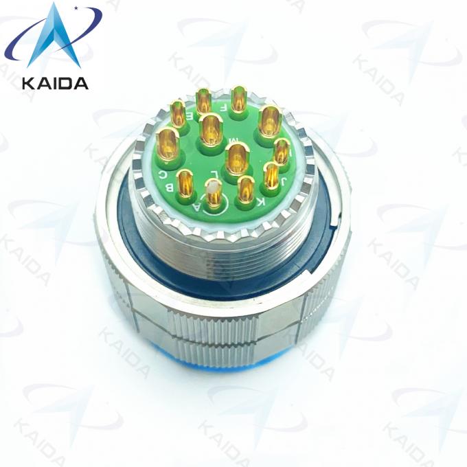 Solder Contact MIL-DTL-38999 Series Ⅲ Plug Connector Type for Product D38999/26KD97SN-H Stainless Steel Passivated 4