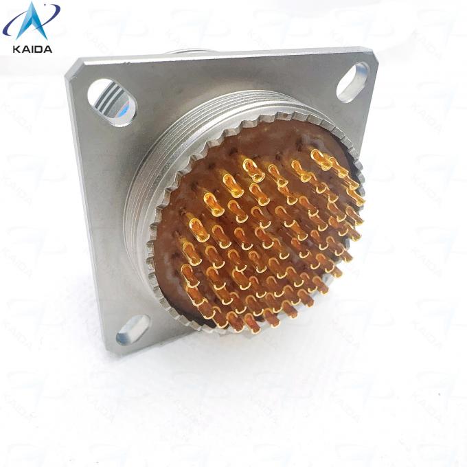 Solder Contact Type MIL DTL 38999 Circular Connector Providing Connection at Work Temperature Minus 65 to Plus 200 Degrees.Custom Silicone Seal.D38999/20FJ61PHN 1