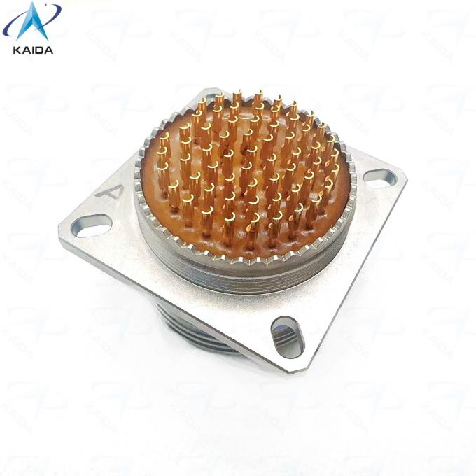 Solder Contact Type MIL DTL 38999 Circular Connector Providing Connection at Work Temperature Minus 65 to Plus 200 Degrees.Custom Silicone Seal.D38999/20FJ61PHN 2