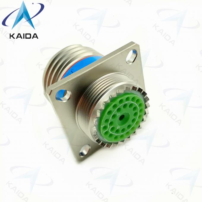 Square Flange Receptacle MIL-DTL-38999 Series Ⅲ with 500V Electroless Nickel D38999/20FD31SA.8D Series 2