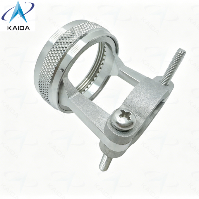 Straight Cable Clamp Back Shell Stainless Steel Passivated Finish Suitable for Harsh Industrial Conditions and Cable Retention 2