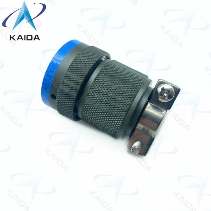 Straight Plug MIL-DTL-26482 Series Ⅰ with Cable Clamp Accessory MS3116F16-23S Olive Green Cadmium 23 Female Pins 2