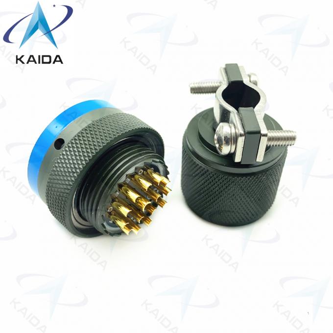 Straight Plug MIL-DTL-26482 Series Ⅰ with Cable Clamp Accessory MS3116F16-23S Olive Green Cadmium 23 Female Pins 3