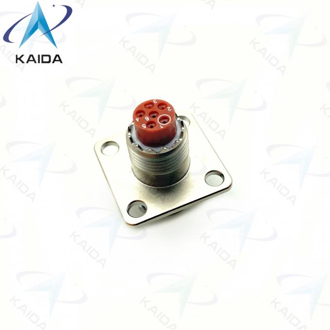 Thermoplastic Insulator Material For MIL-DTL-38999 Series Ⅱ Crimp Contact Termination MS27472T08F35PN Electroless Nickel 4