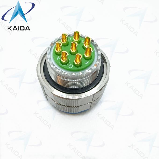 Threaded Coupling MIL-DTL-38999 Series Ⅲ ..D38999/26KD48SN-H.Stainless Steel Passivated.Solder Cup Contacts.8D Series. 3