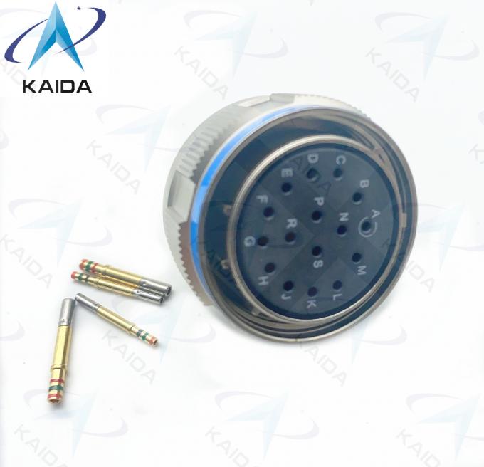 Threaded Coupling MIL-DTL-38999 Series Ⅲ With Crimp Contact  16# Female Contacts.Electroless Nickel.D38999/26FH97SA. 4