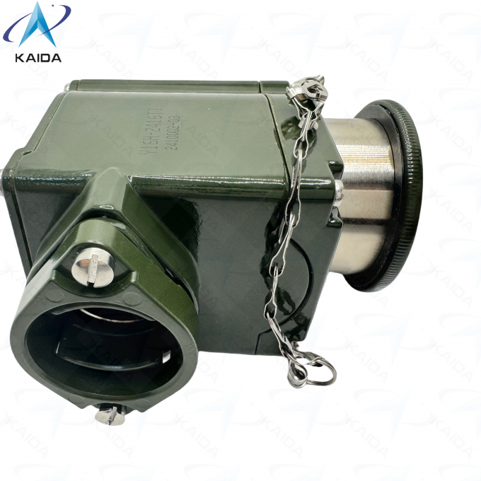 Y16H Series Solder Contact Circular Electrical Connector With Olive Green Cadmium Aluminum Shell.Y16H-2416TJ 3