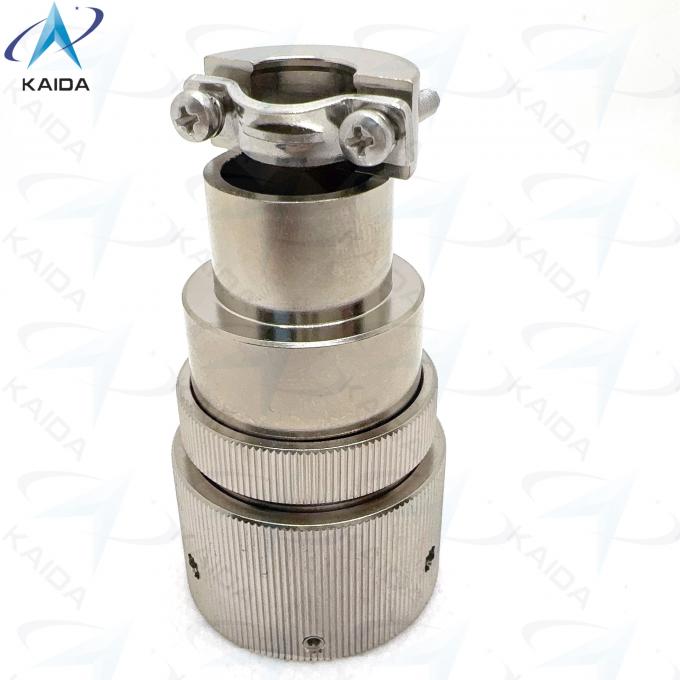 YPM4 Series Plug With Sleeve Back Shell Solder Contact Type Benefit YPM4-19-2K6 Electroless Nickel YPM4 Series Circular Electrical Connector 0